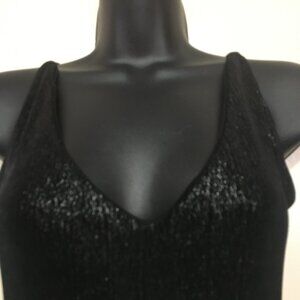 Axara backless midi shimmer dress